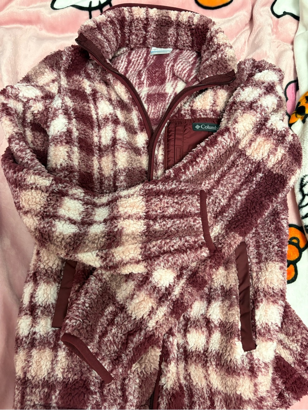 Columbia fleece sweater